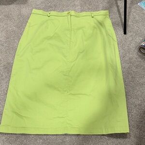 Koret Light Green Midi Skirt